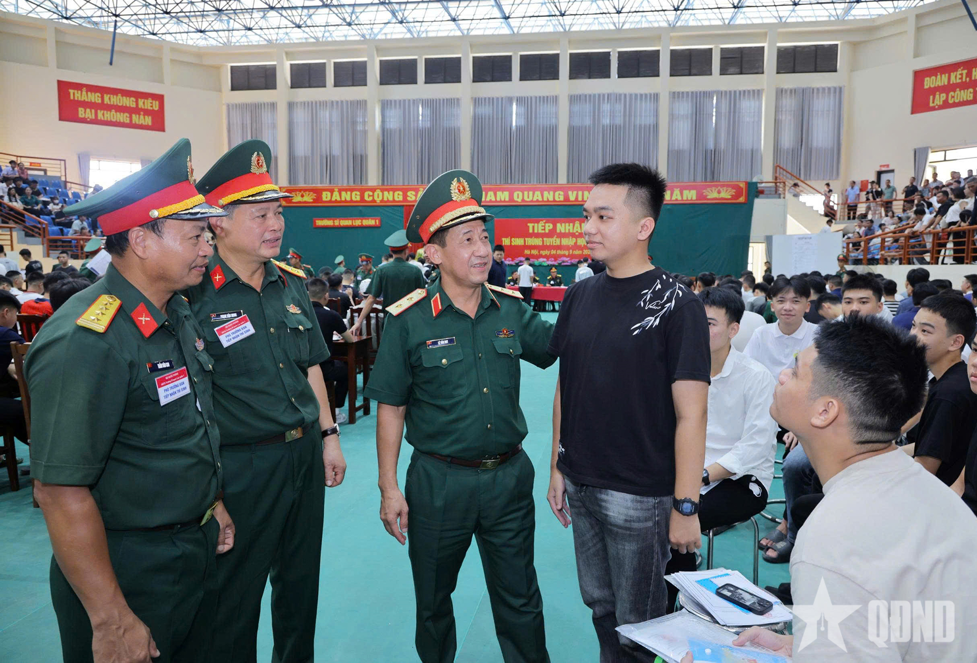 Trường Sĩ quan Lục quân 1: Ngày hội của các thí sinh trúng tuyển

